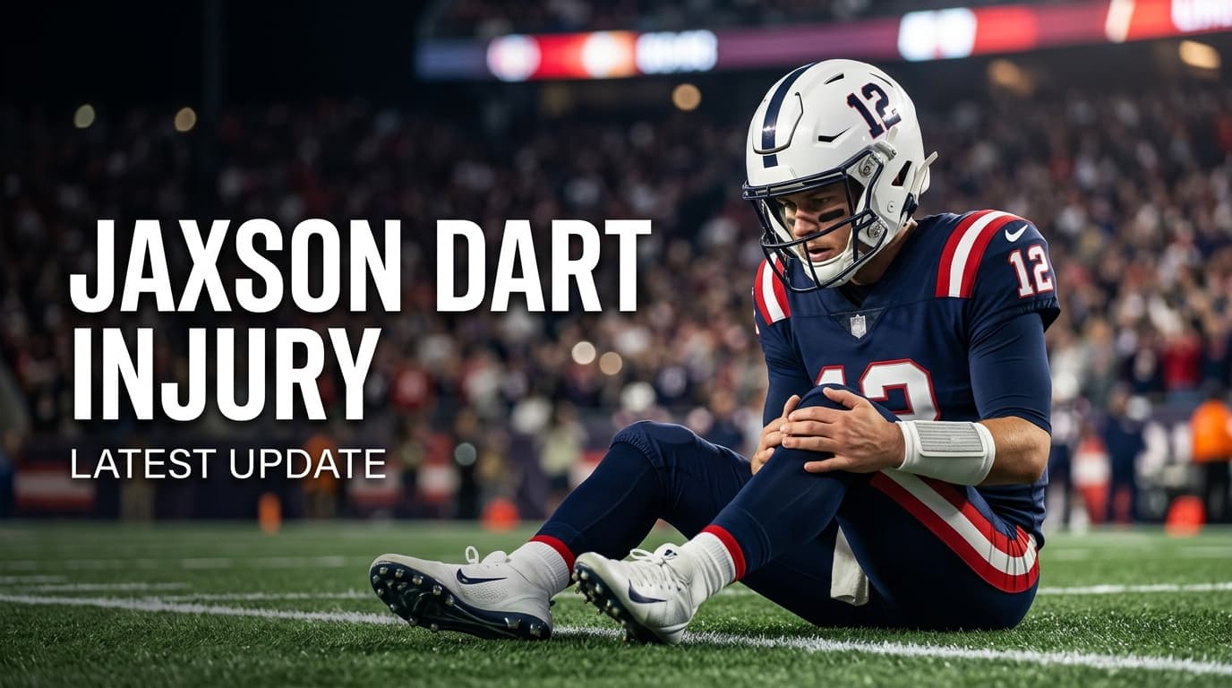 Jaxson Dart Trending After Knee Injury vs. Rams: What Happened to the Giants QB?