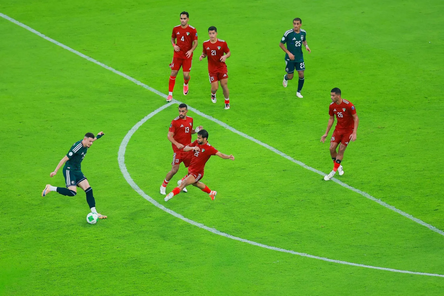 السعودية تهزم الكويت 1-0 في افتتاح خليجي 27.. بداية قوية للأخضر