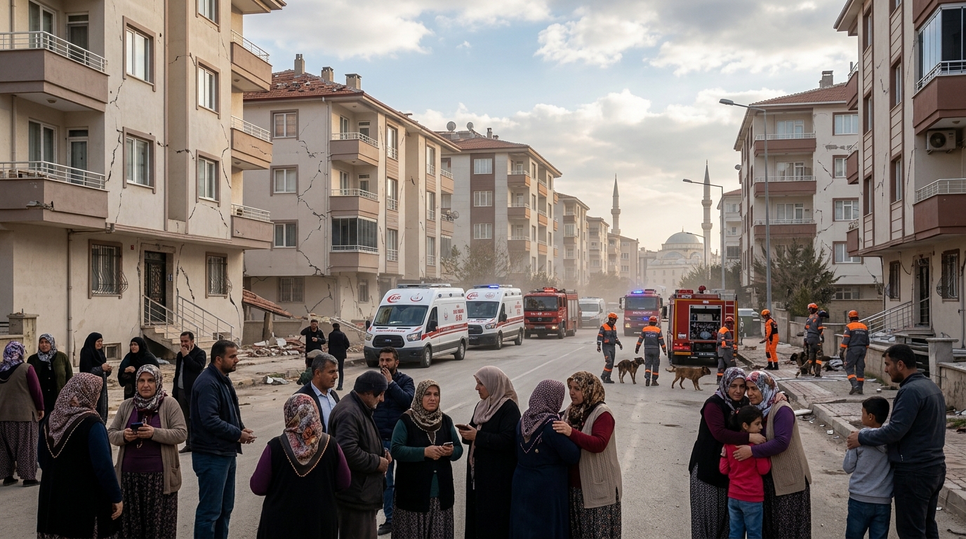 Şanlıurfa’da 5,4 Büyüklüğünde Deprem: Sarsıntı Geniş Bölgede Hissedildi