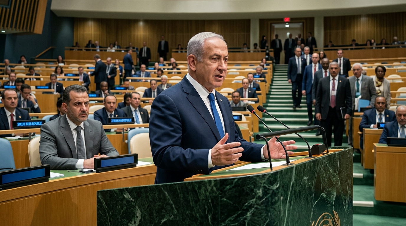 Al-Sharaa and Netanyahu at the UN: Rival Messages Over Syria and the Golan Heights