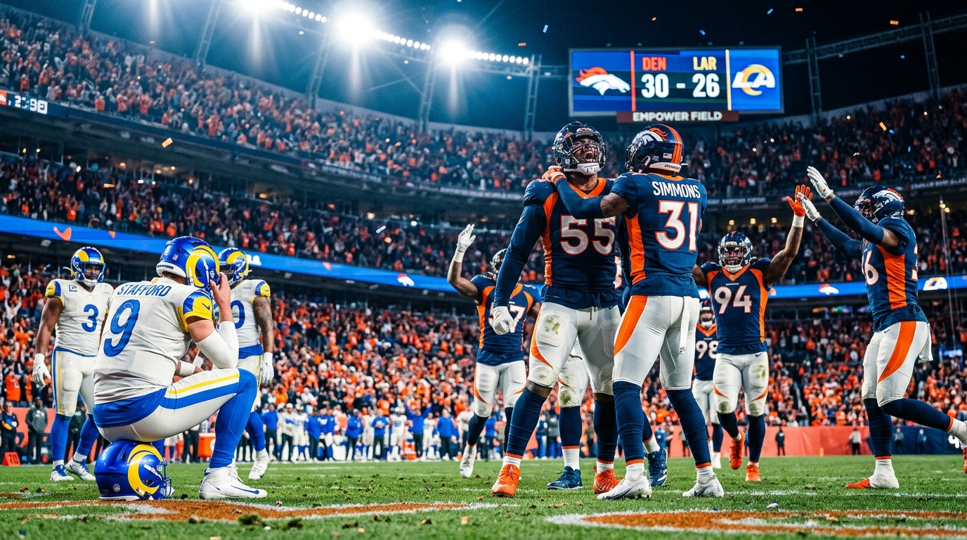 Rams vs. Broncos Trending: Denver Completes Stunning Comeback to Win 30-26
