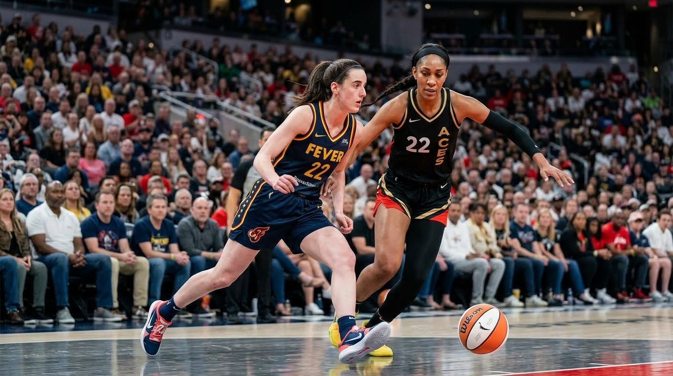 Caitlin Clark Tarihe Geçti: Indiana Fever, Aces Karşısında Game 3'ü Zorladı