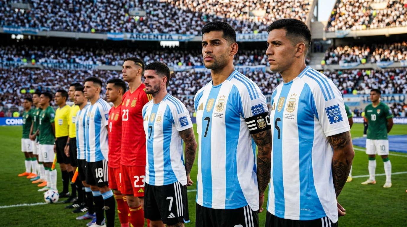 Arjantin, Messi’siz Bolivya’yı 4-0 Mağlup Etti: Yeni Kaptan Belli Oldu